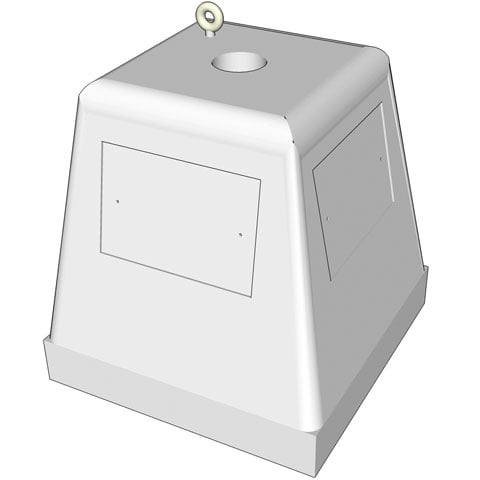 Betongsugga SERGEL för 60mm stolprör