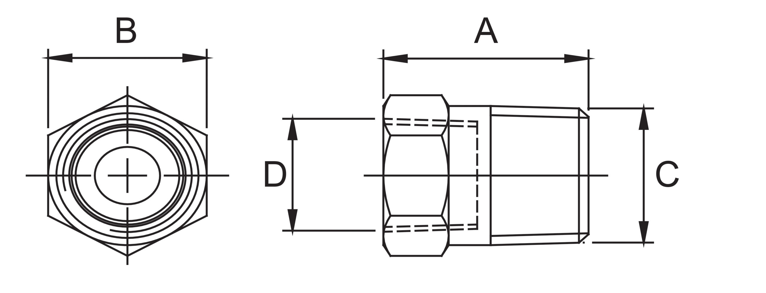 ADAPTER 3/8"-1/4" - Bild 2