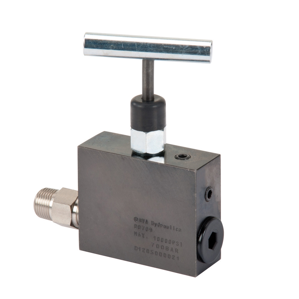 BACKVENTIL MANUELL 700 BAR 3/8"-18NPTF