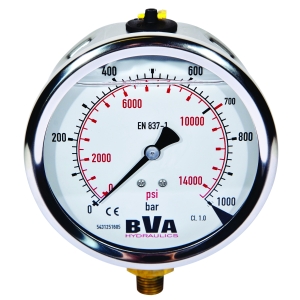 MANOMETER 0-1000 BAR 105MM NER