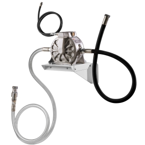 SPILLOLJEPUMP MEMBRAN KOMPLETT MED SLANGAR TÅL 4MM PARTIKLAR