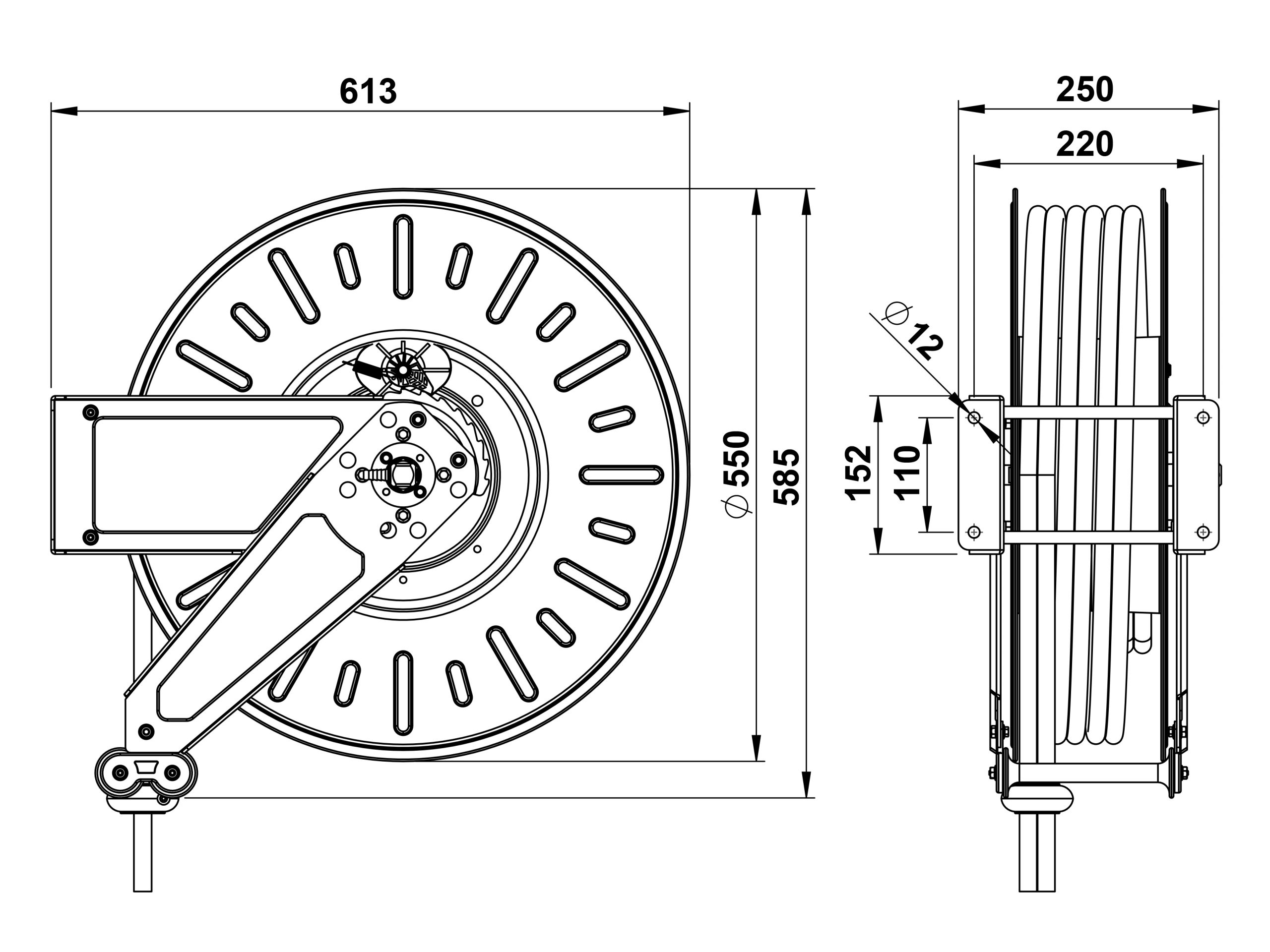 SLANGVINDA GAS 2x10MM SLANG20M - Bild 2