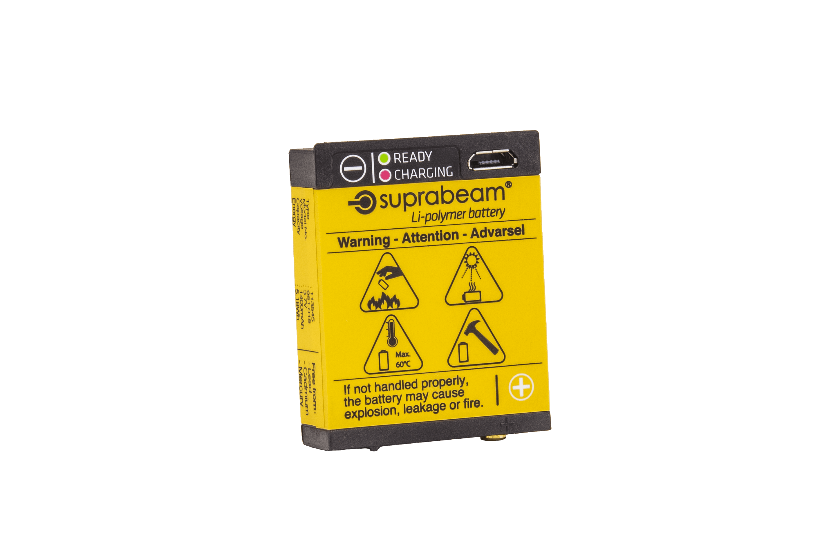 BATTERI 113545 MED USB 1400 MA PASSAR S2/S3/S4 - Bild 2