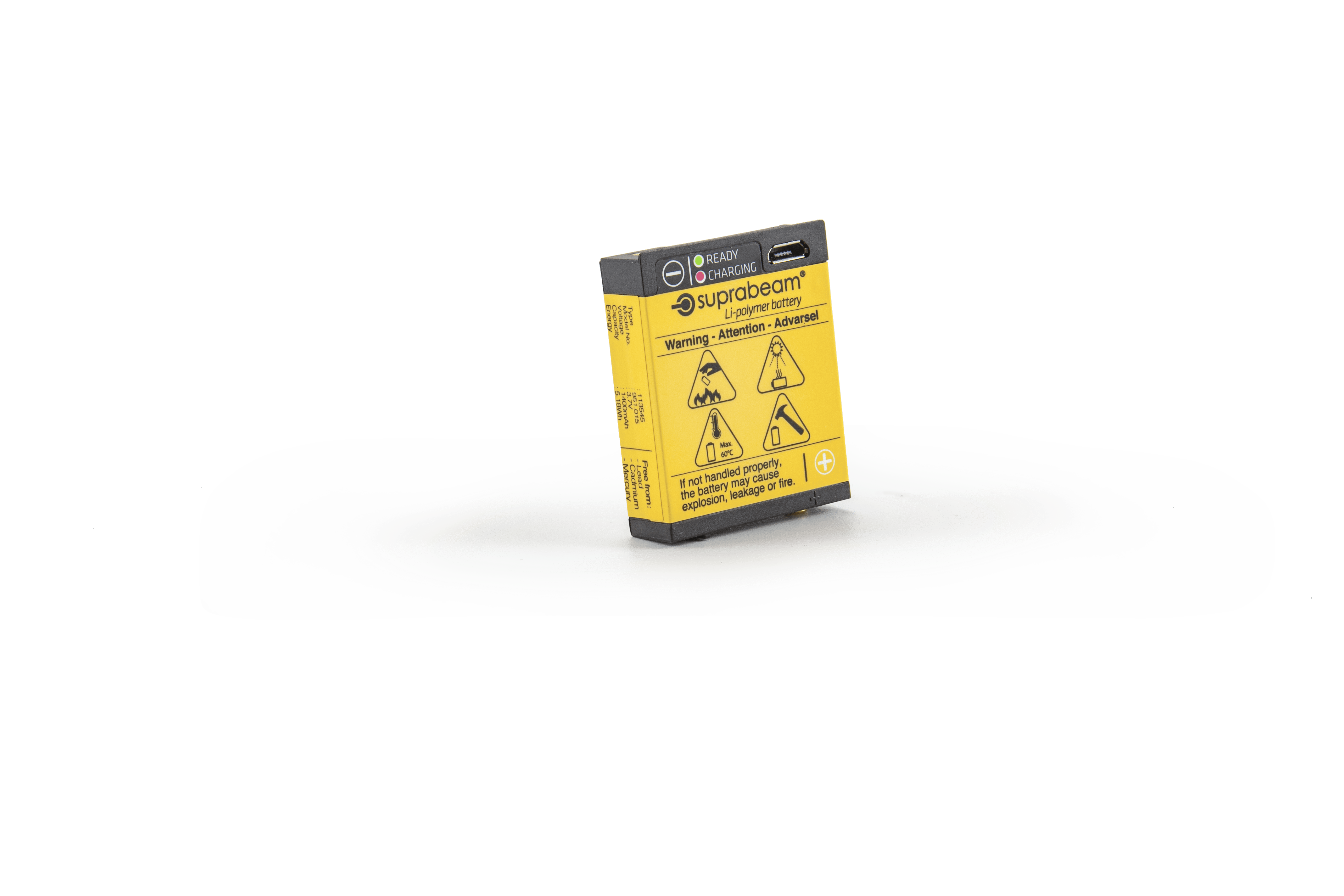 BATTERI 113545 MED USB 1400 MA PASSAR S2/S3/S4