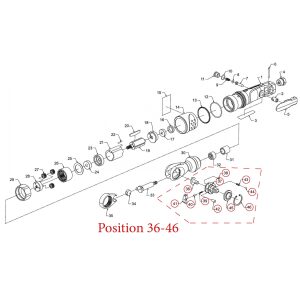 SPÄRRHUVUD KIT 1077XPA-TRK1