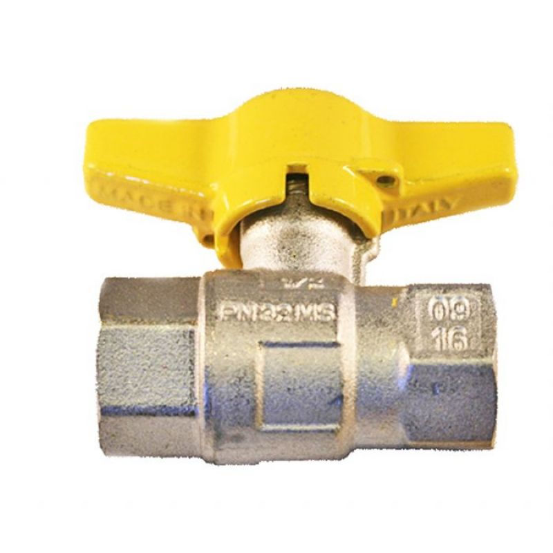 Kulventil 1/2" Inv x 1/2" Inv