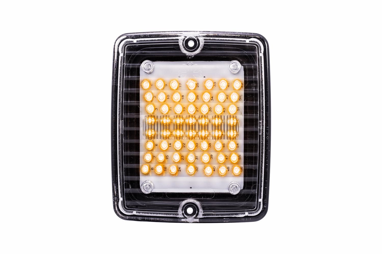 IZE LED Blixtljus LED, Klar lins