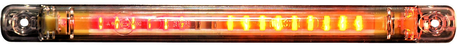 Strands Fiberoptisk Bak/Broms/Blinkers,237mm lång 12-24V Vitt glas