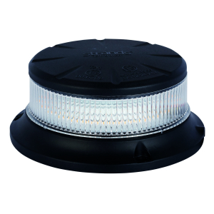 Strands Varningsljus Slim 12-24V DC,Klar lins, orange LED, kabel, 17W, IP67
