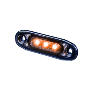 DARK KNIGHT ULTRA SLIM SIDOMARKERING ORANGE LED