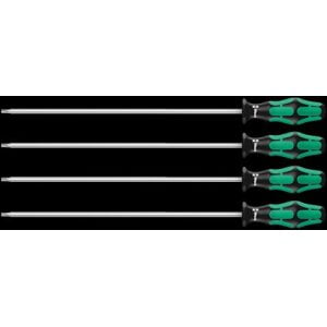WERA 367/4 HF 300 mm Screwdriver set Kraftform TORX, holding function 367 TORX® HF 1 x TX 20x300; 1
