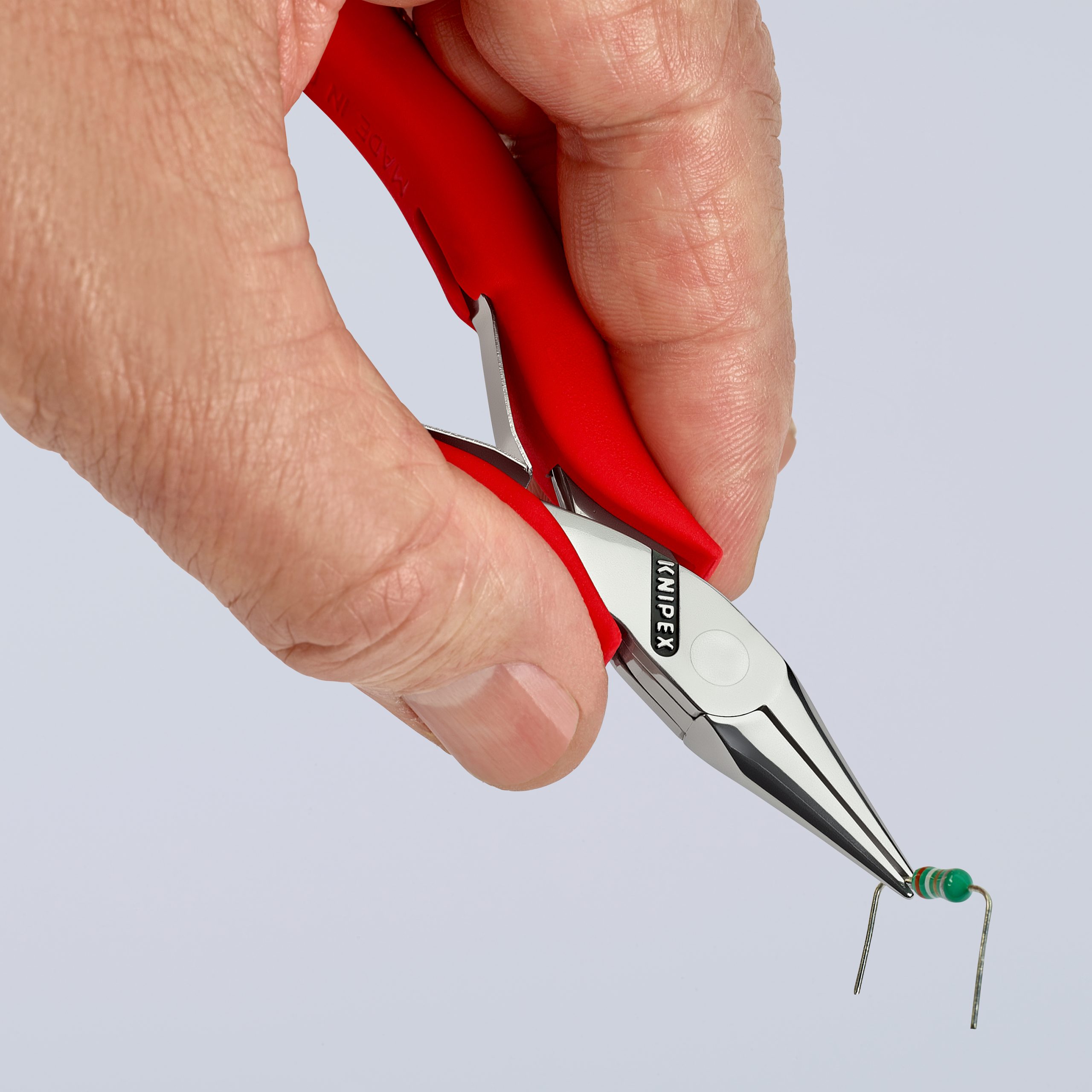 KNIPEX Elektronikgriptång rund käft 115 mm - Bild 2