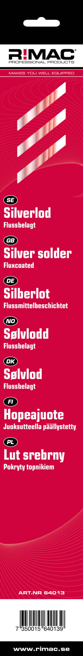 RIMAC SB-pac Silverlod 56% flussbelagt 1,5mm x 3st