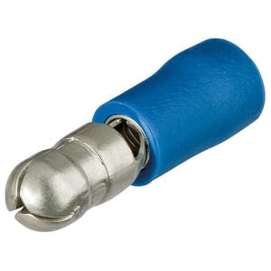 KNIPEX Stifkontakt blå 1,5-2,5mm 100st