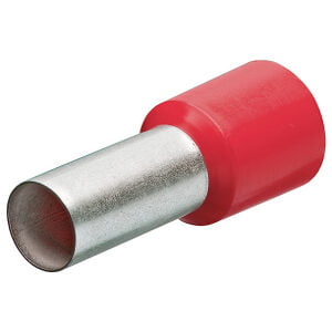 KNIPEX Ändhylsor röd 1,0mm² x 200st