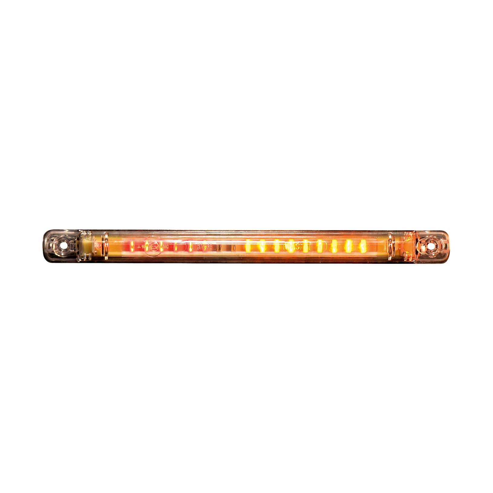 Strands Fiberoptisk Bak/Broms/Blinkers,237mm lång 12-24V Vitt glas - Bild 2