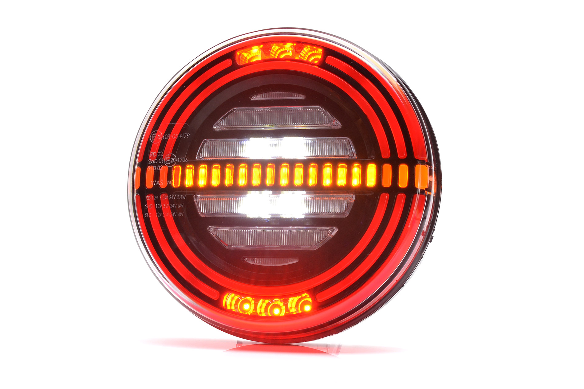 Strands Bakljus 5 funk. LED universal,12-24V DC, IP66/68, E-godkänd - Bild 2