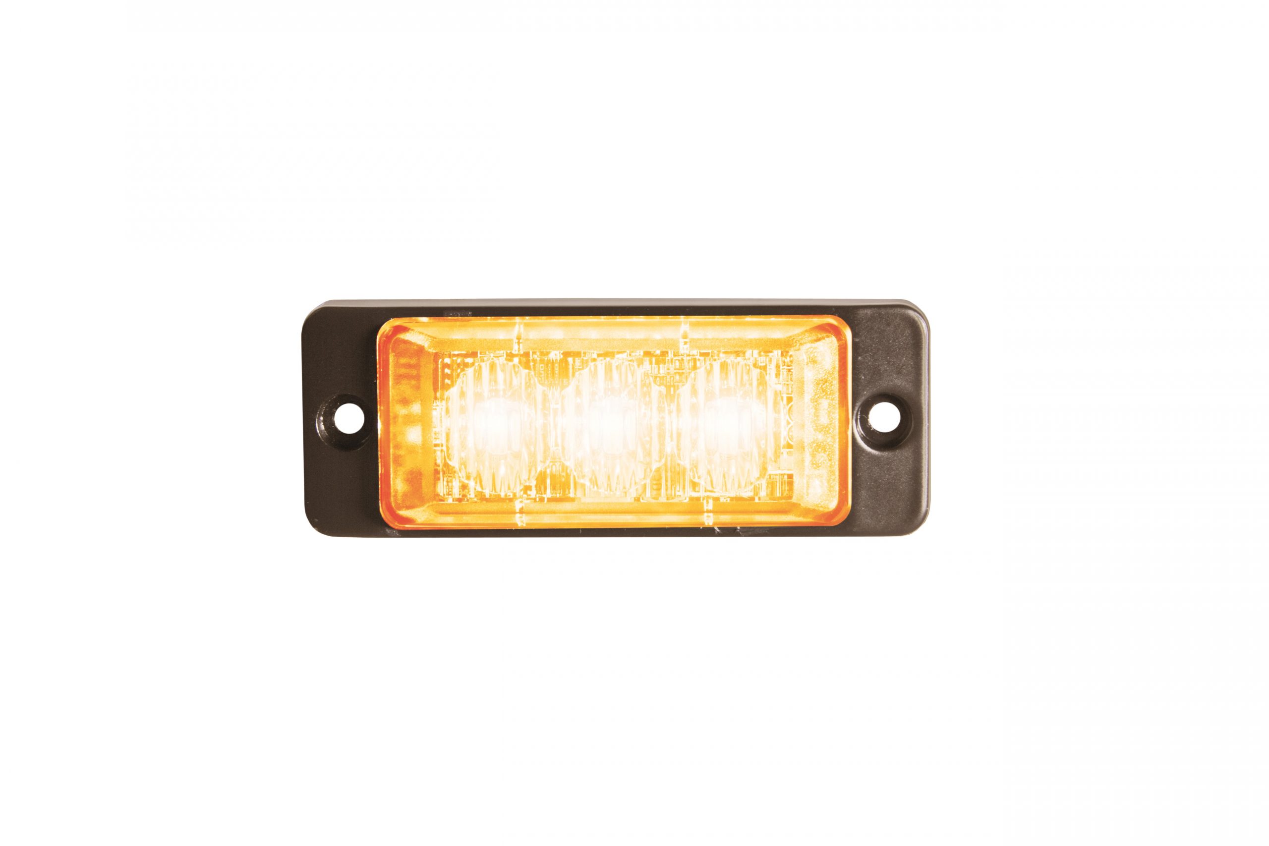 Strands Blixtljus Slim 12-24V 3LEDx3W IP68,ECE/R65-godkänd, Orange, ADR-godkänd - Bild 3