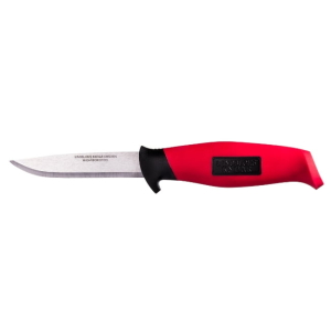 Hantverkarkniv Slidkniv Kolstål - (Röd)