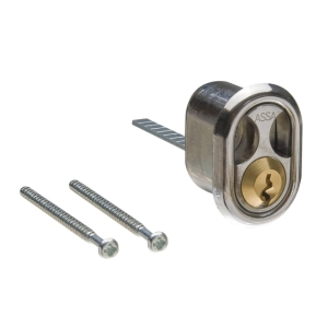 CYLINDERSATS 1209/707 ASSA MED 3 NYCKLAR MATTFÖRKROMAD