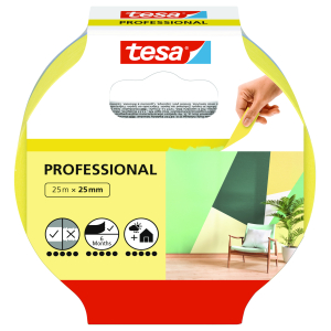 MASKERINGSTEJP 56270 TESA PROFESSIONAL 25MMX25M