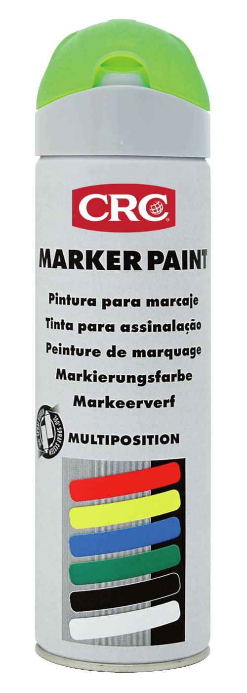 MÄRKFÄRG CRC FLUORESCERANDE GRÖN 500ML