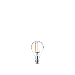 LEDLAMPA PHILIPS CLASSIC GLAS 40W KLOT E14 SRT4 VARMVIT KLAR