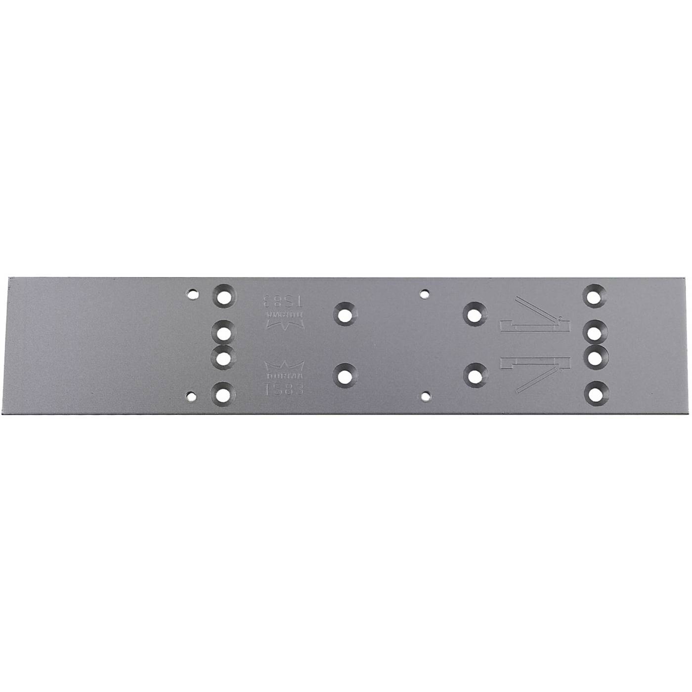 MONTERINGSPLATTA 8380 DORMA SILVER