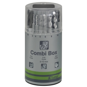 BORRSATS 3-10MM KOMBI-BOX