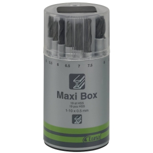 BORRSATS 1-10MM MAXI-BOX