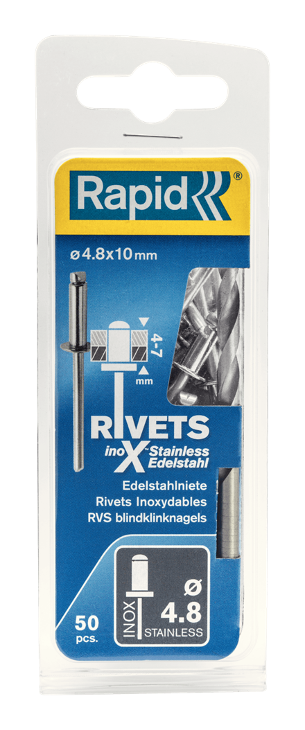 BLINDNIT ROSTFR. 4,8X10MM