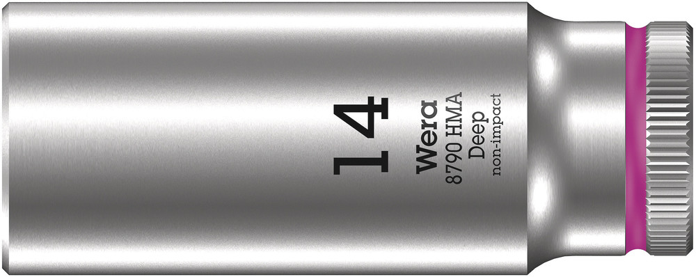 HYLSA LÅNG 8790 HMA DEEP WERA 1/4'' 14MM