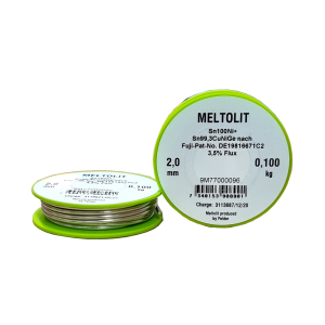 LÖDTRÅD MELTOLIT SN100NI+ RA CLEAR 2MM 100G
