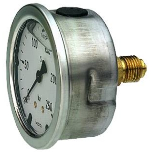 MANOMETER 63MM G1/4B, SS, LF