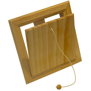 KLAFFVENTIL FLEXIT OBEHANDLAD FURU 6X6