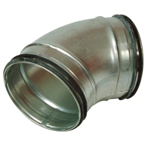 RÖRBÖJ 45 GRADER MED PACKNINGAR FLEXIT DIAMETER 160MM