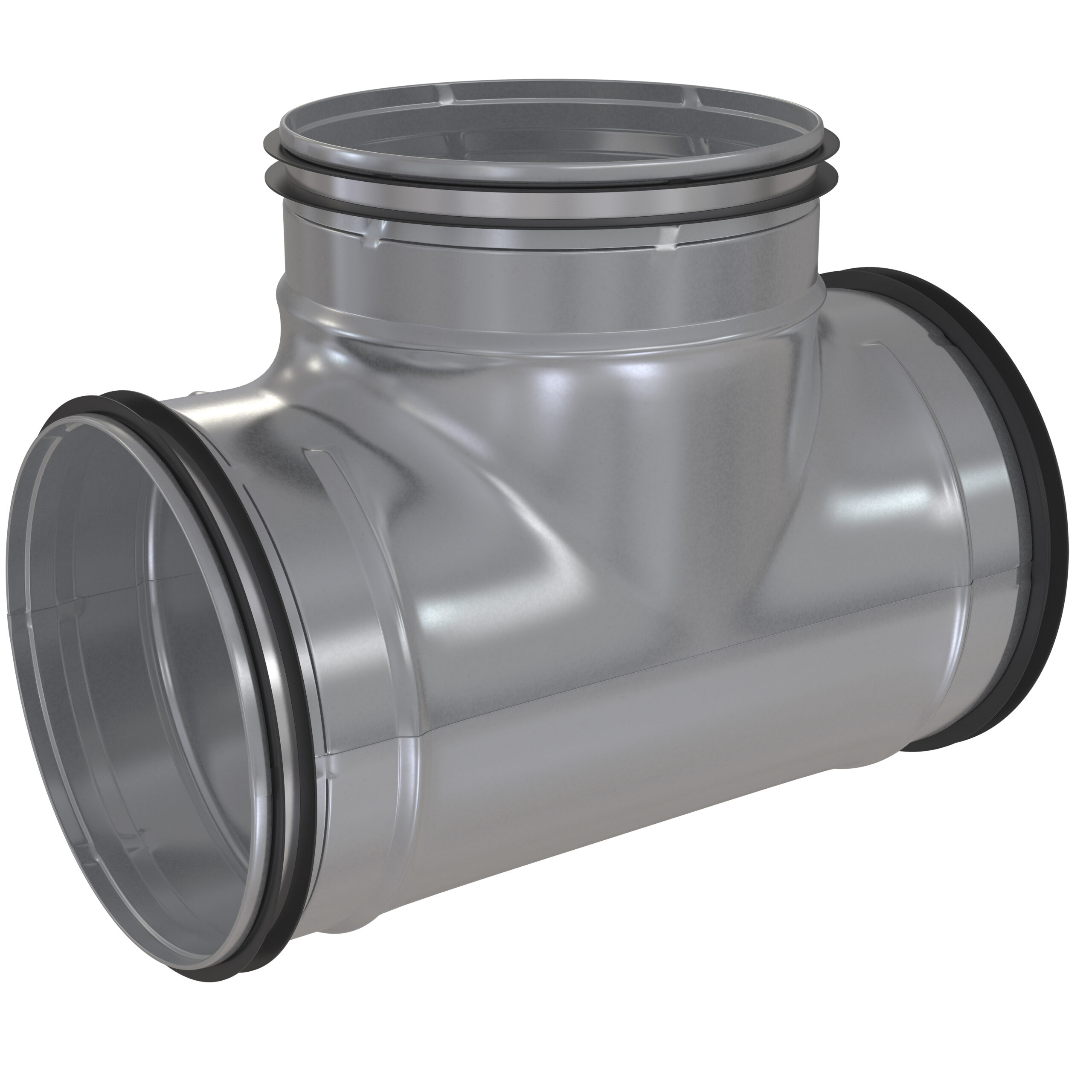 T-RÖR MED PACKNINGAR FLEXIT DIAMETER 125X100MM