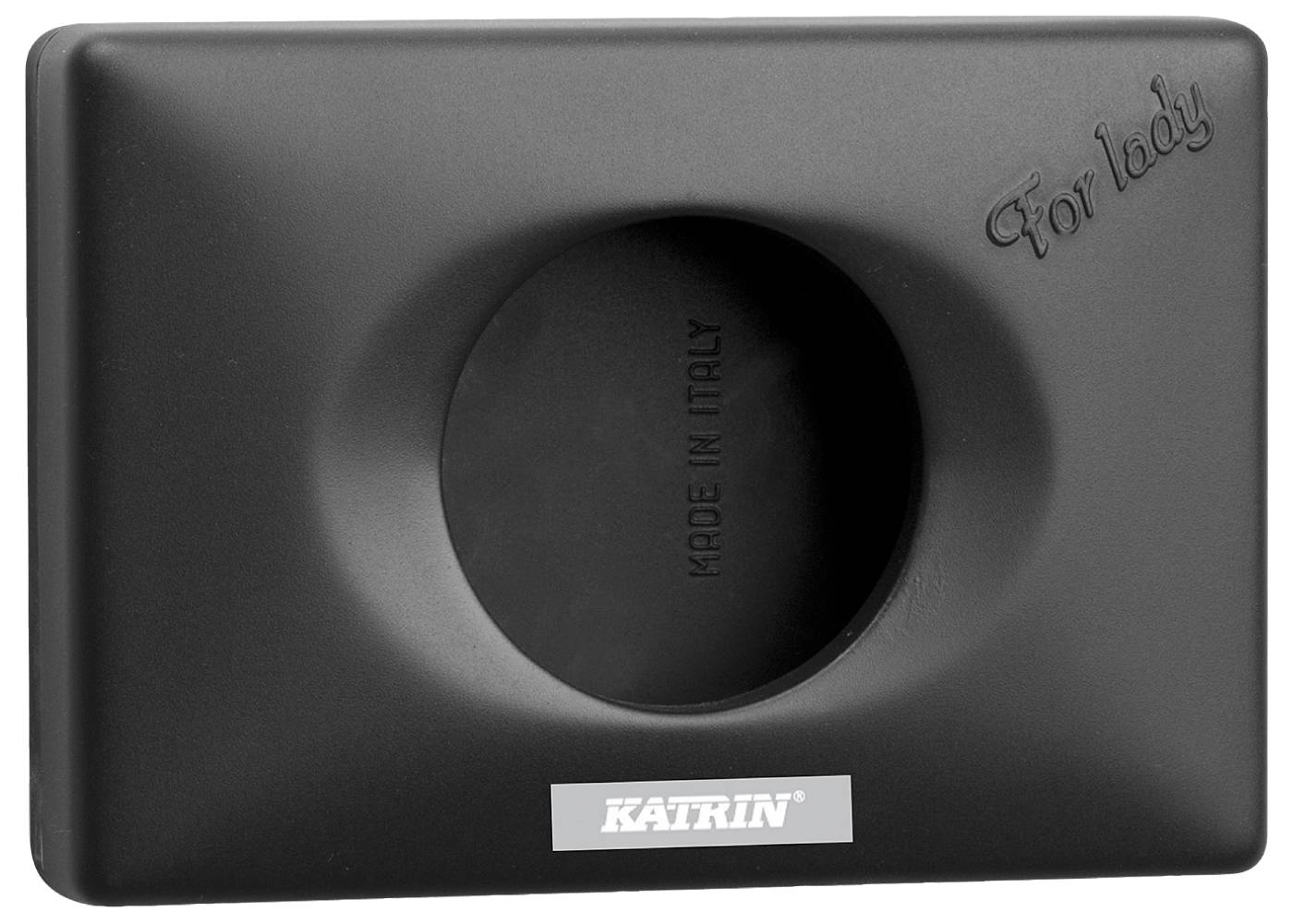 DAMHYGIENBEHÅLLARE KATRIN VIT PLAST - Bild 2