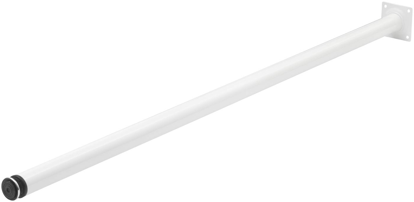 BORDSBEN RUND MILLERS VIT Ø30X900MM
