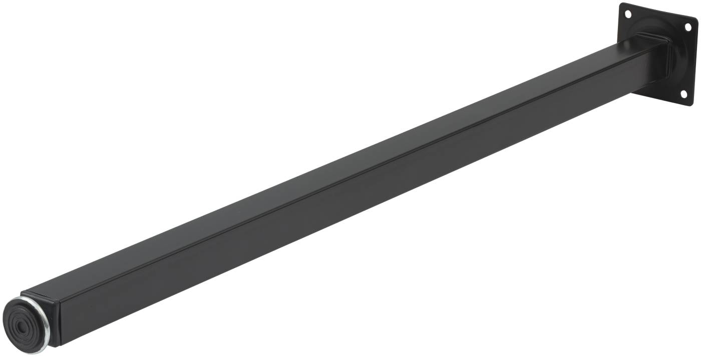 BORDSBEN SVART 25X25X600MM