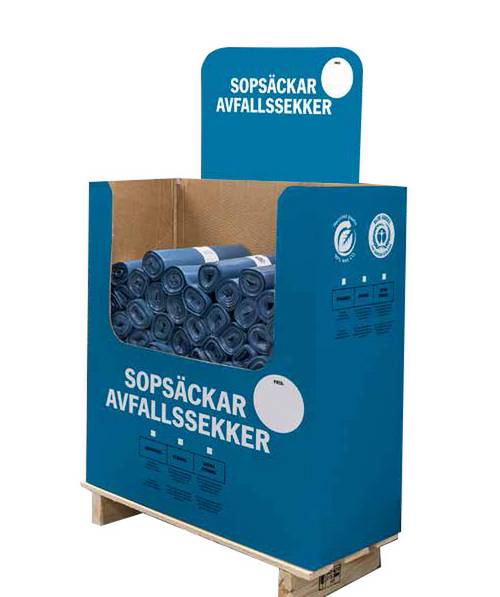 SOPSÄCK EXTRA STARK TRANSPARENT 125L EXPOPALL - Bild 5