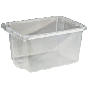 FÖRVARINGSLÅDA TRANSPARENT 500X365X260MM 33L