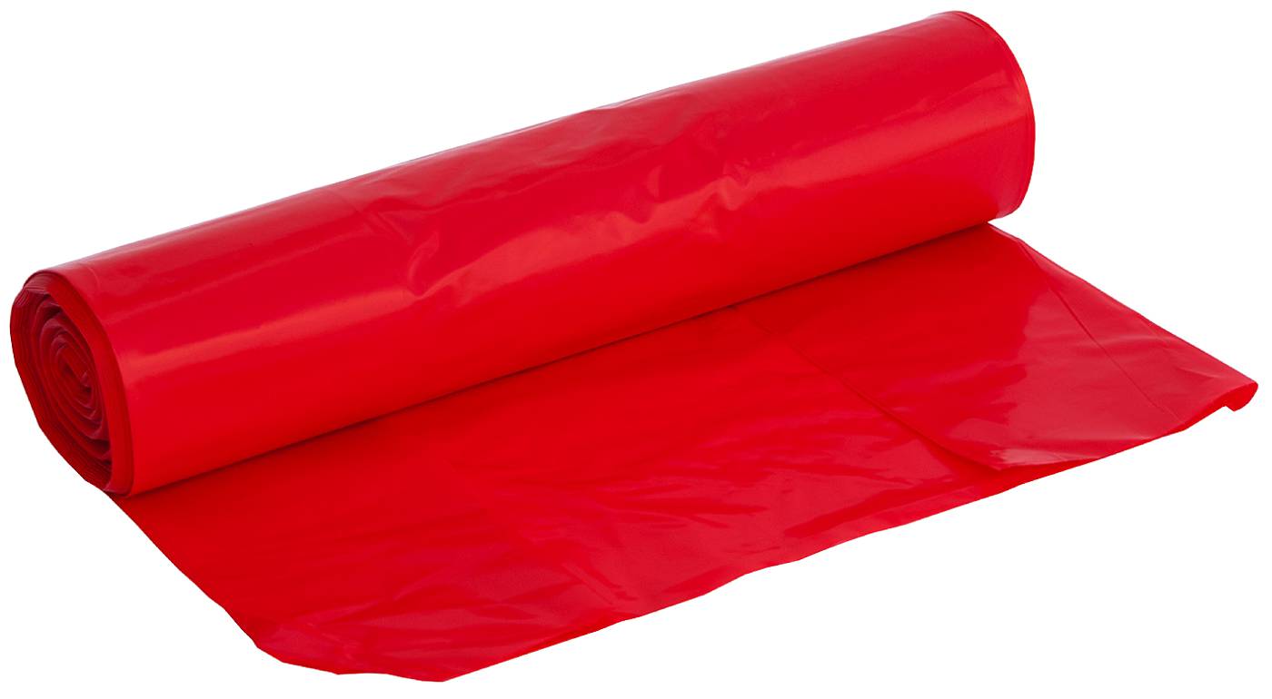SOPSÄCK MED KNYTHANDTAG PLAST GRÖN 0,03MM 170X600MM 30L - Bild 3