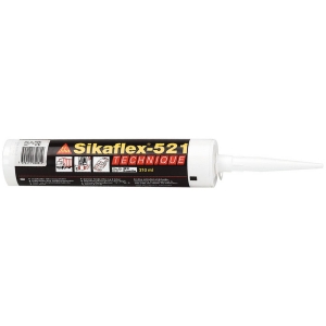 LIM- OCH FOGMASSA SIKAFLEX-521 FC VIT 290ML