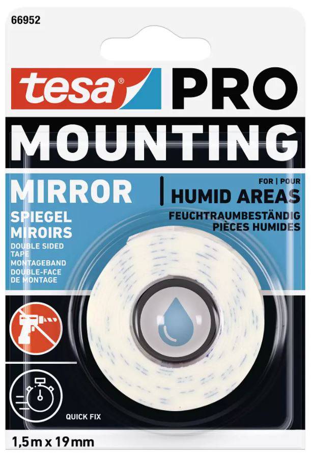 MONTERINGSTEJP 66952 TESA PRO MIRROR 19MMX1,5M - Bild 2