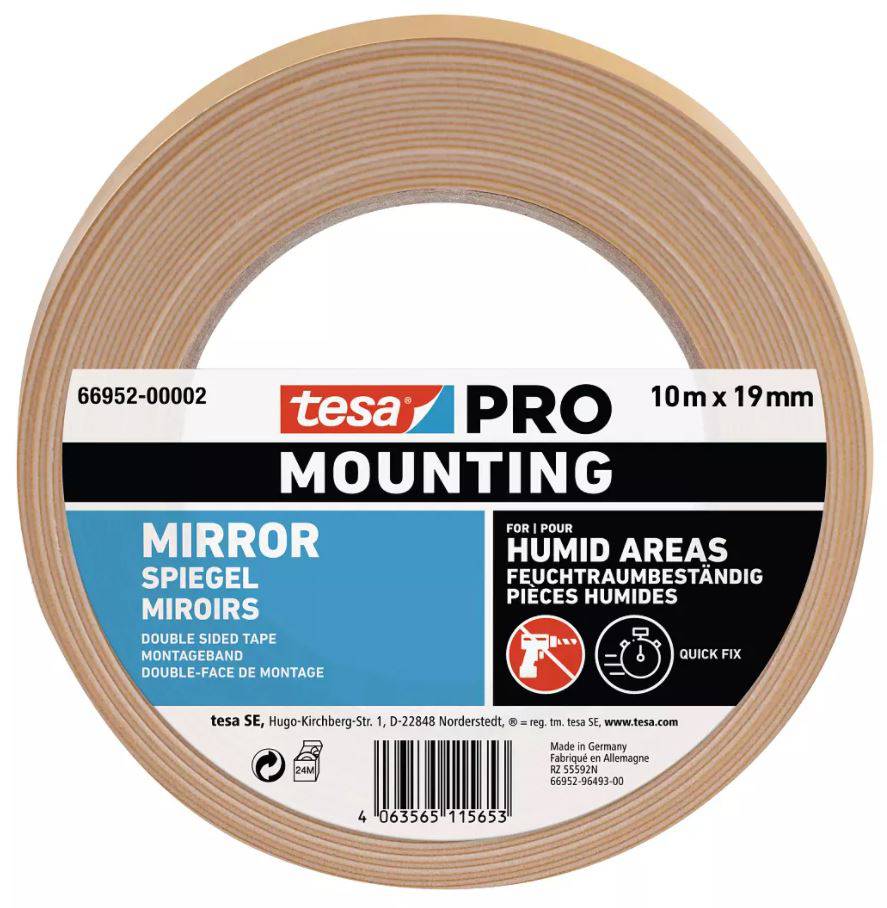 MONTERINGSTEJP 66952 TESA PRO MIRROR 19MMX10M - Bild 2