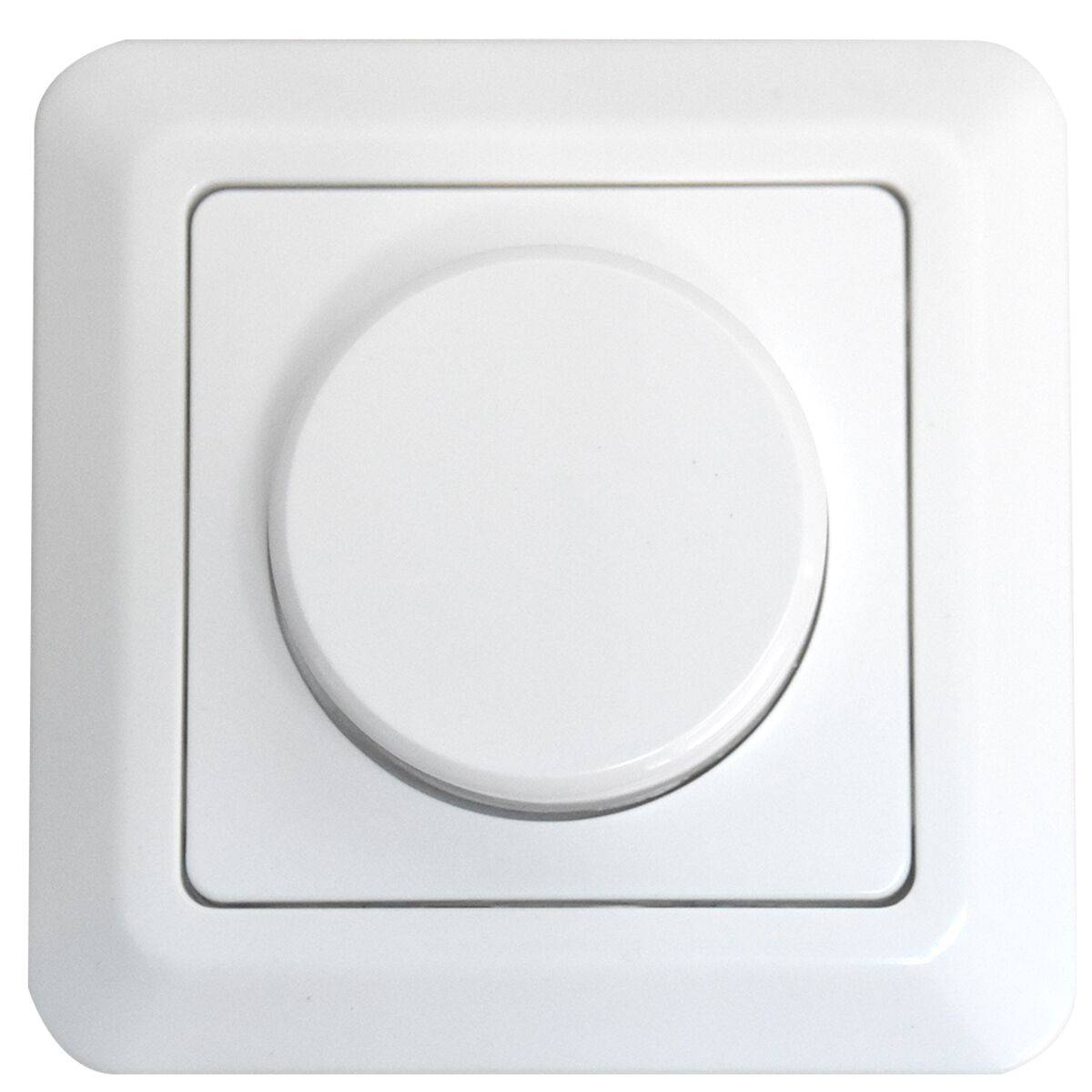 DIMMER UTANPÅLIGGANDE 20-300W ELEKTRONISK GRUNDA VIT - Bild 2