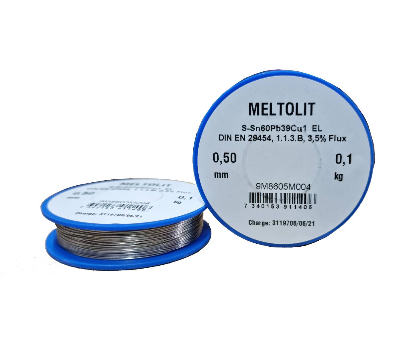 LÖDTRÅD MELTOLIT SN60PB39CU1 EL 0,5MM - Bild 2
