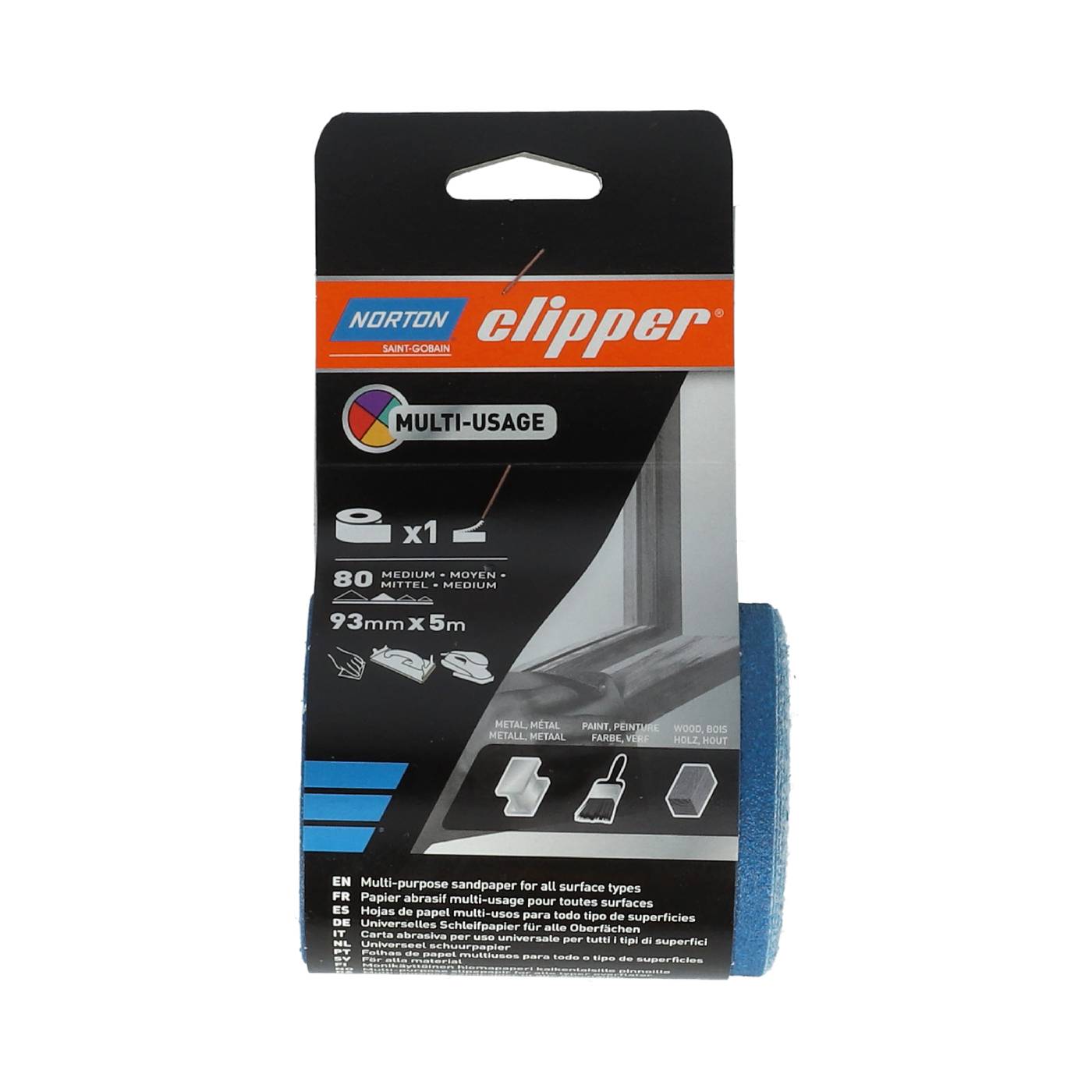 SLIPPAPPERSRULLE CLIPPER H835 93X5000 K40 - Bild 3