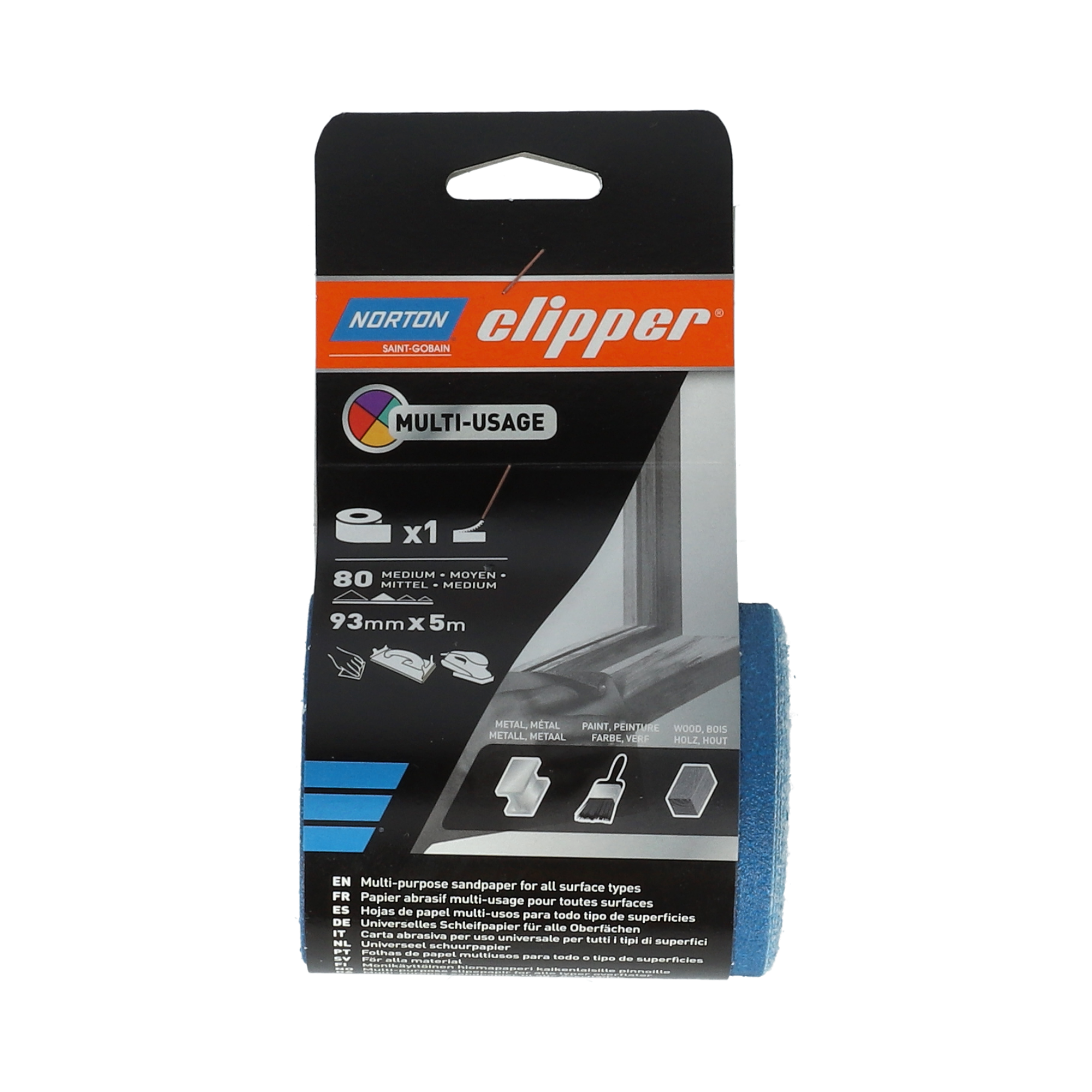 SLIPPAPPERSRULLE CLIPPER H835 93X5000 K40